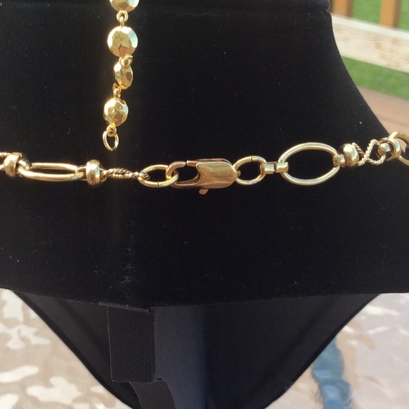 Gold Plated necklace and bracelet set - Picture 2 of 12